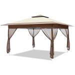 OUTFINE 12'x12' Pop Up Gazebo Canopy Tent