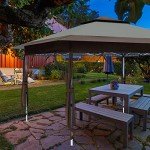 OUTFINE 12'x12' Pop Up Gazebo Canopy Tent