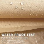 Waterproof 10'x13' Sand Sun Shade Sail