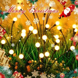 4-Pack Solar Garden Lights with LED Bulbs