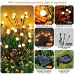 4-Pack Solar Garden Lights with LED Bulbs