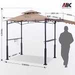 ABCCANOPY 5'x11' Grill Gazebo with Awning