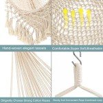 Large Chaise Lounge Chair in Soft Beige Rope