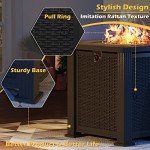 Greesum 28" Outdoor Gas Fire Pit Table