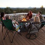 30" Propane Fire Pit Table with Lid and Cover