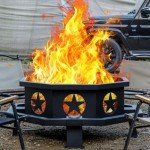 Outdoor 106.7 cm Wood Burning Fire Pit