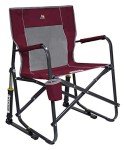 Portable Folding Rocking Chair with Drink Holder