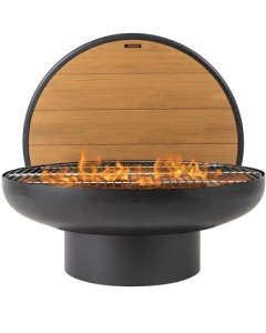 32-Inch Round Cast Iron Fire Pit Table