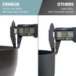 32-Inch Round Cast Iron Fire Pit Table