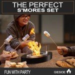 Ethanol Tabletop Fire Pit for Indoor and Outdoor