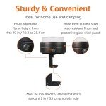 14-Inch Round Tabletop Propane Gas Fire Pit