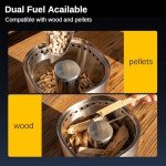 Brasa Smokeless Mini Tabletop Fire Pit