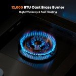 Stainless Steel Built-in Side Burner for Outdoor Kitchens