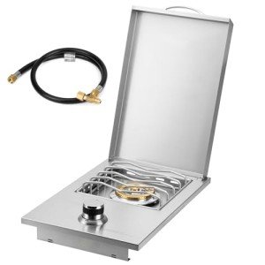 Stanbroil Outdoor Kitchen Stainless Steel Side Burner