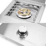 Stanbroil Outdoor Kitchen Stainless Steel Side Burner