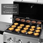3-Burner Propane BBQ Grill for Patio or Garden