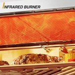 Portable Infrared Grill with Pizza Stone