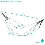 Sunnydaze XXL Thick Cord Mayan Family Hammock