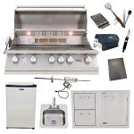 Lion 40-Inch Natural Gas Grill & BBQ Package