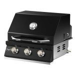Heavy Duty 3-Burner Natural Gas Grill Head