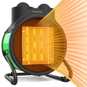1500W Electric Outdoor Heater with Overheat Protection