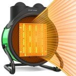 1500W Electric Outdoor Heater with Overheat Protection