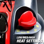 Portable LP Gas Heater with Dual Tank Connection