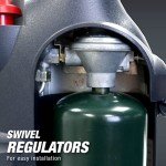 Portable LP Gas Heater with Dual Tank Connection