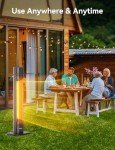 VAGKRI 1500W Outdoor Infrared Heater with Protection