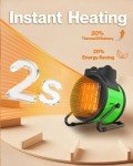 1500W Electric Outdoor Heater with Overheat Protection