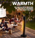 1500W Outdoor Patio Heater with Remote Control