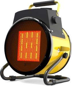 Electric Outdoor Heater with 3 Heat Settings