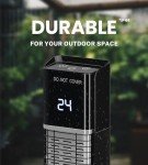 1500W Outdoor Patio Heater with Remote Control