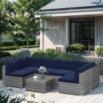 Sunvivi 7-Piece All-Weather Patio Furniture Set