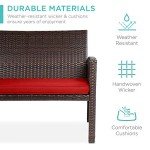4-Piece Outdoor Wicker Patio Furniture Set