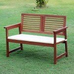 Tioman Teak Oil Outdoor Hardwood Bench