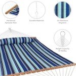 Sunnydaze Catalina Beach Quilted Outdoor Hammock