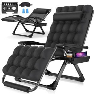 XXL Zero Gravity Chair with Cushions & Footrest