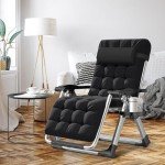 ABORON Premium Outdoor Zero Gravity Lounge Chair