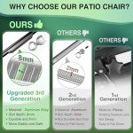 XXL Zero Gravity Chair with Cushions & Footrest