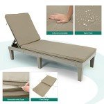 YITAHOME Outdoor Chaise Lounge Chairs Set of 2