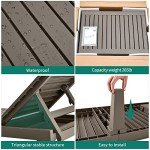 YITAHOME Outdoor Chaise Lounge Chairs Set of 2