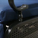 Ulax Patio Recliner Chair with Adjustable Back