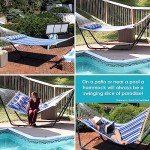 Sunnydaze Catalina Beach Quilted Outdoor Hammock