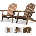 IDZO Outdoor Adirondack Chair Set for Patios