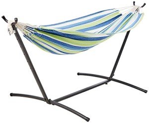 Amazon Basics Double Hammock with Stand and Case