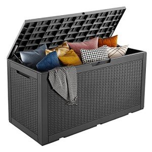 100 Gallon Waterproof Outdoor Deck Storage Box