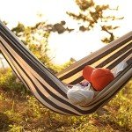 Portable Double Hammock with Tree Straps