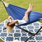 Lazy Daze Double Hammock with Steel Stand