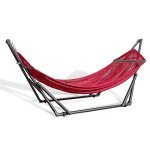 Portable Hammock with Steel Stand for Outdoor Relaxing